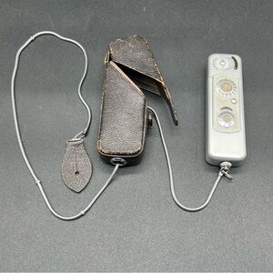 German Minox Wetzlar B Subminiature Camera Complan 15mm f3.5 w/ Case - Untested